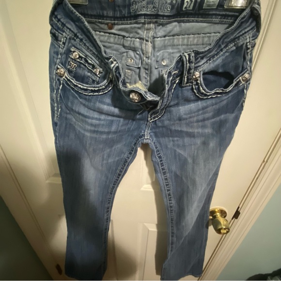 Miss Me Jeans Miss Me Jeans Size 27 W32 Inseams Low Rise Boot Cut